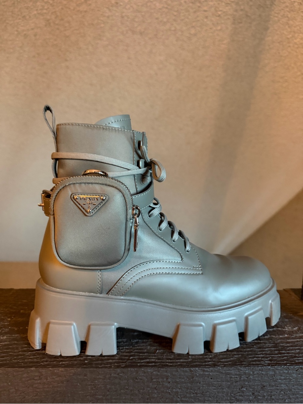 Prada Monolith Boots EU 40 1/2